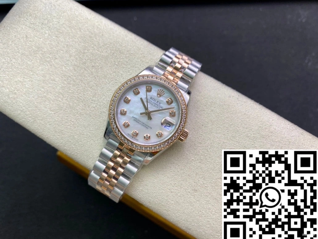 Factory EW Dial M278381RBR-0026 Rolex 31MM Datejust Diamond 0215